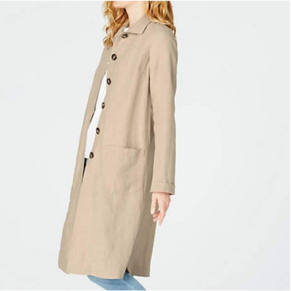 J.Jill Love Linen Long Linen Jacket